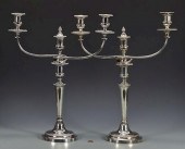 PAIR MATTHEW BOULTON CANDELABR