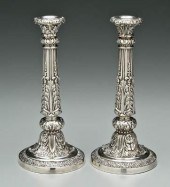 Pair Matthew Boulton candlesti