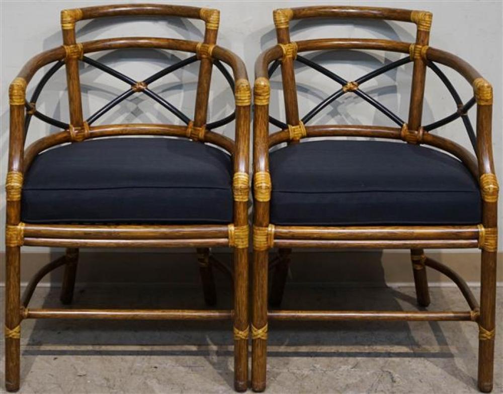 PAIR MCGUIRE BAMBOO TURNED