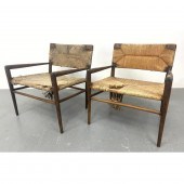 Pair Mel Smilow Lounge Chairs.