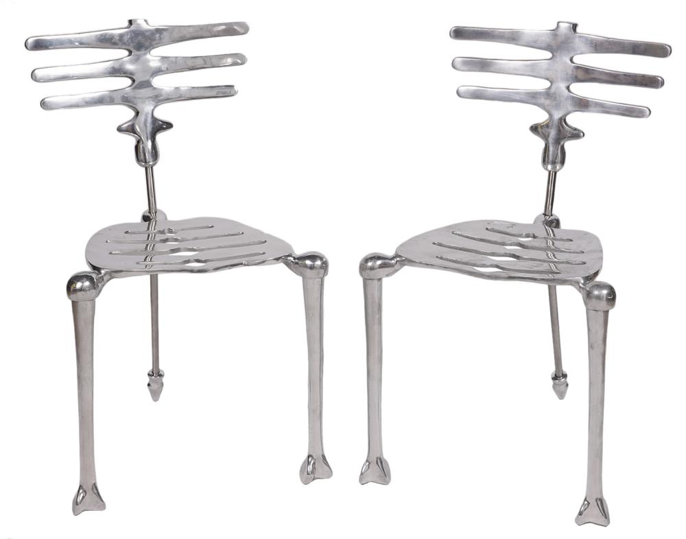 PAIR MICHAEL ARAM ALUMINUM