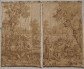 PAIR MID 18TH CENTURY FLEMISH