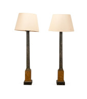 PAIR MID-20TH CENTURY COLUMN F