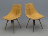 Pair Mid Century ergonomic swi