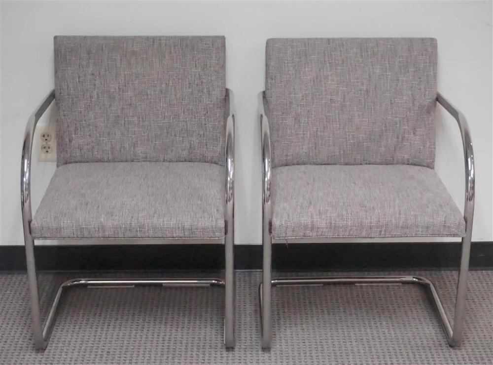 PAIR MID-CENTURY MIES VAN DER
