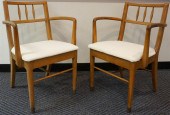 PAIR MID-CENTURY MODERN MAPLE