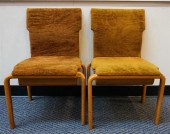 PAIR MID-CENTURY MODERN MAPLE
