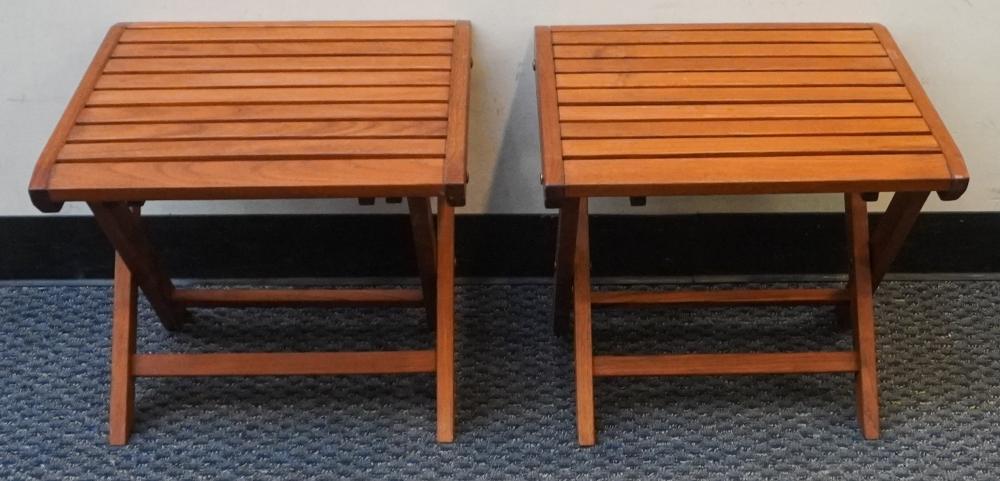 PAIR MID-CENTURY MODERN TEAK