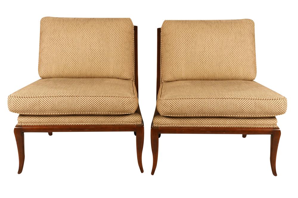 PAIR MID-CENTURY MODERN WALNUT