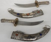PAIR MIDDLE EASTERN DAGGERS L: