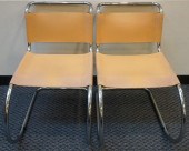 PAIR MIES VAN DER ROHE STYLE C