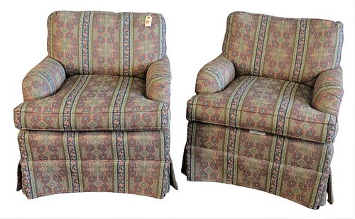 PAIR MILAN LOUNGE CHAIRS BY