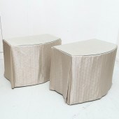 PAIR MINIC DEMILUNE CONSOLE TA