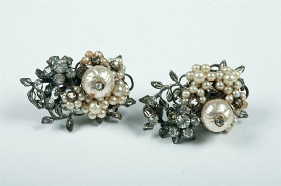 PAIR MIRIAM HASKELL EARRINGS.