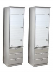 Pair Modern Design 2-pc lamina