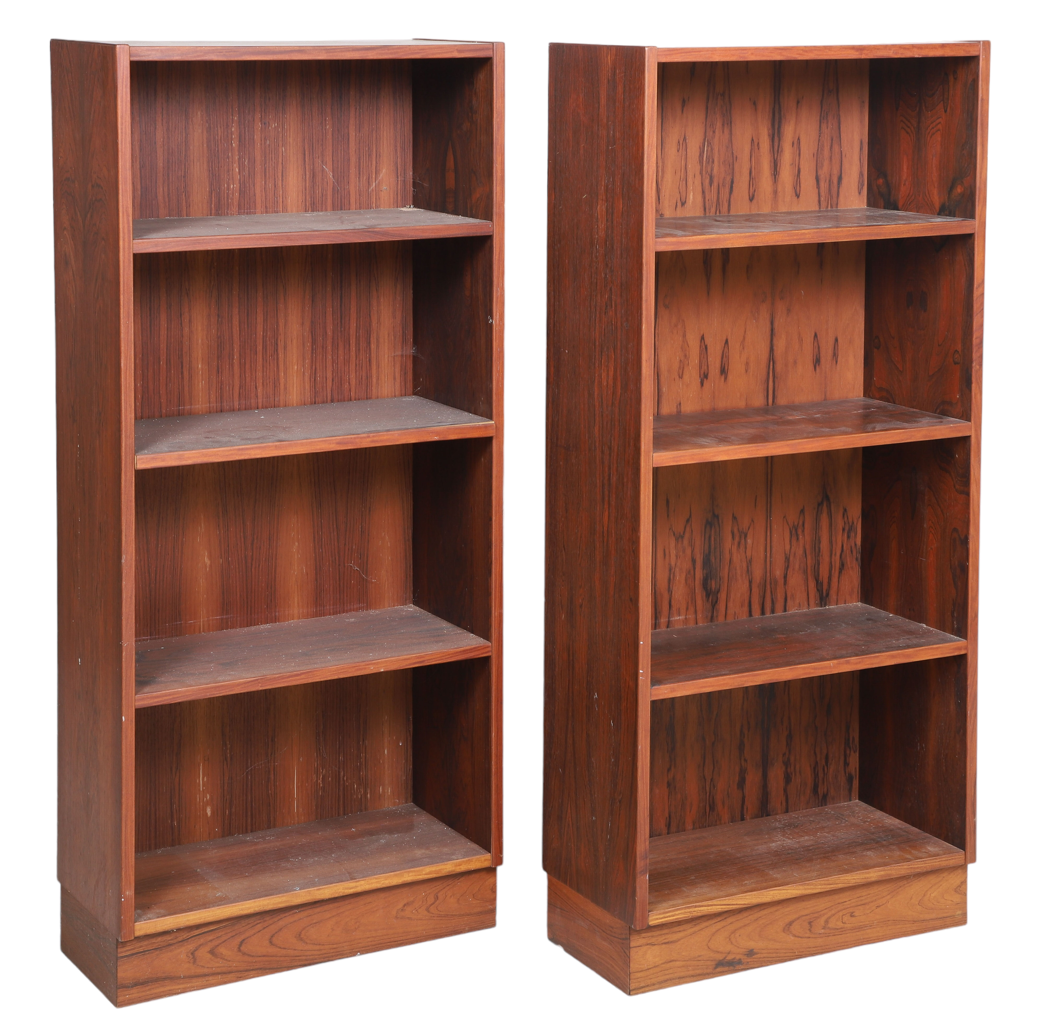 Pair Modern Design rosewood