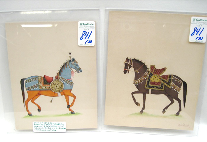 PAIR MOGUL DYNASTY STYLE PARADE