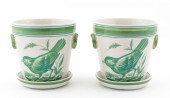 PAIR, MOTTAHEDEH FAIENCE CACHE