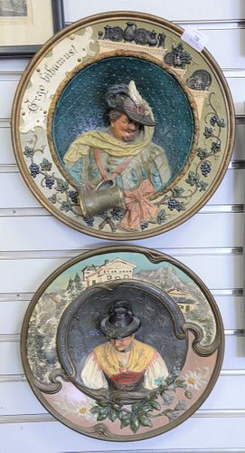 PAIR MUSTER SCHULTZ 3D PLAQUES
