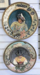 PAIR MUSTER SCHULTZ 3D PLAQUES