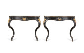 PAIR NAPOLEON III ORMOLU MOUNT