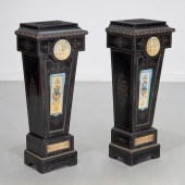 PAIR NAPOLEON III TILE-MOUNTED