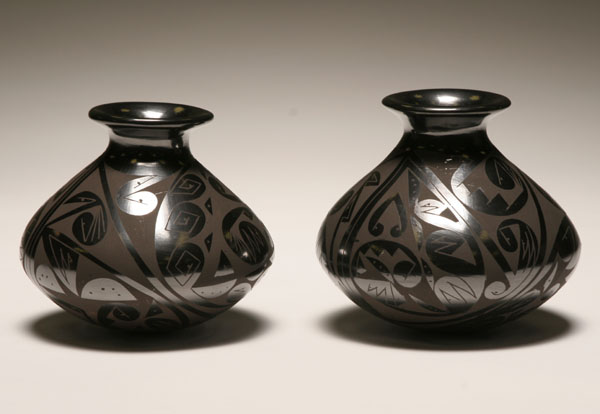Pair Native American black