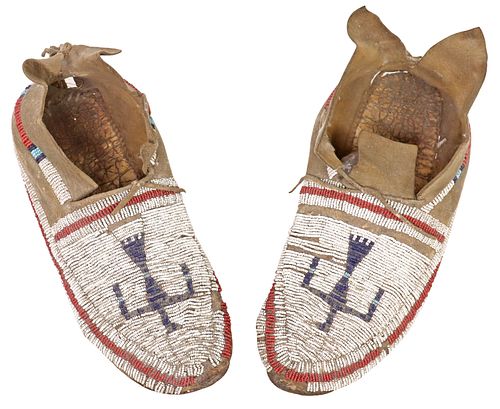 (PAIR) NATIVE AMERICAN CHEYENNE