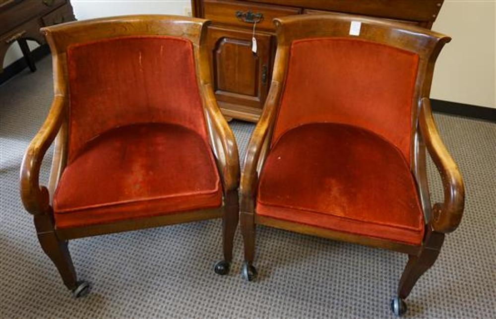 PAIR NEOCLASSICAL STYLE BEECHWOOD