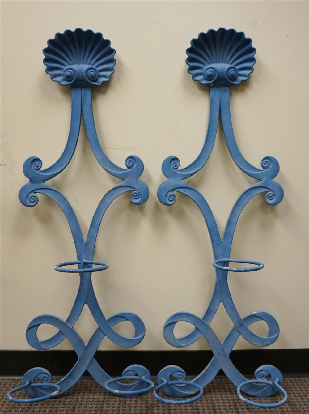 PAIR NEOCLASSICAL STYLE BLUE