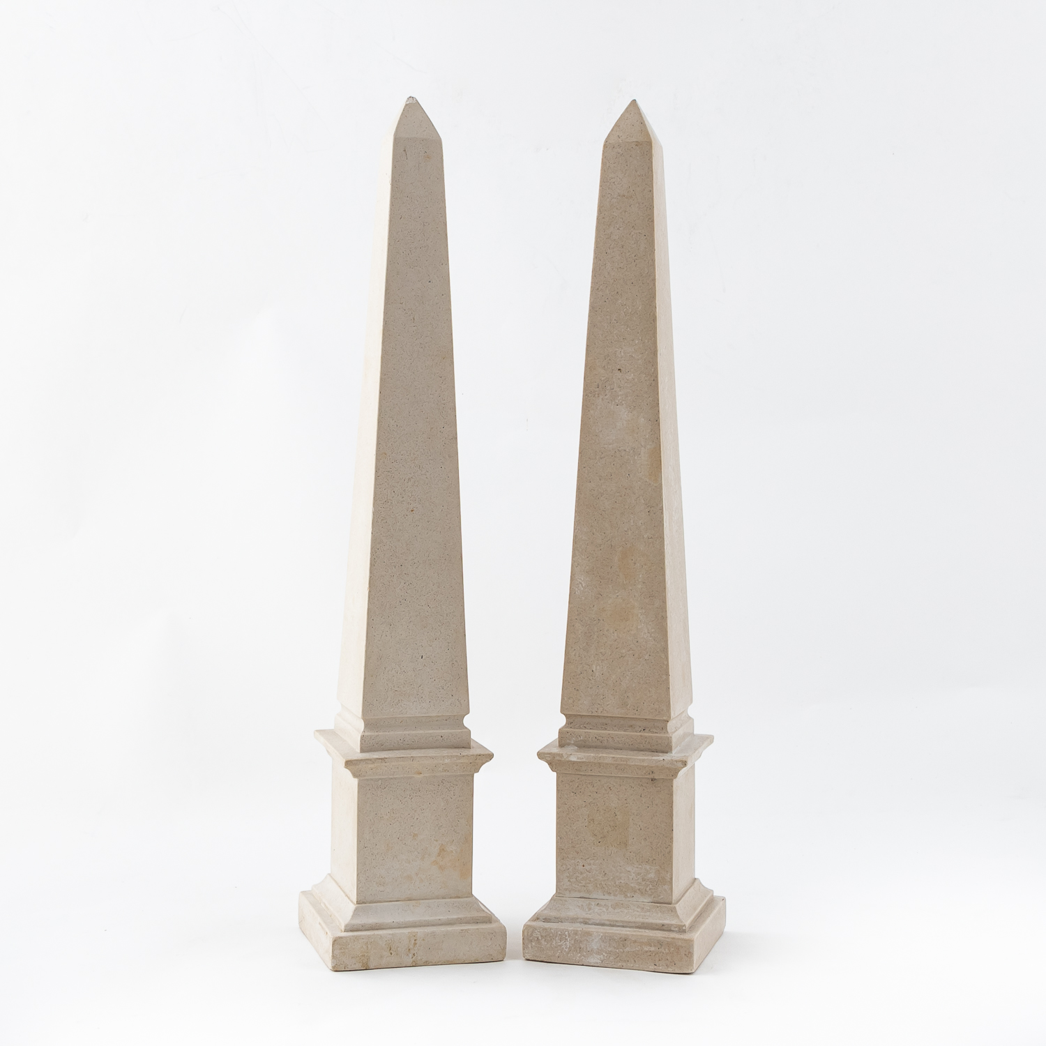 PAIR, NEOCLASSICAL STYLE CAST