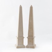 PAIR, NEOCLASSICAL STYLE CAST