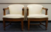 PAIR NEOCLASSICAL STYLE CREAM