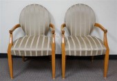 PAIR NEOCLASSICAL STYLE MAPLE