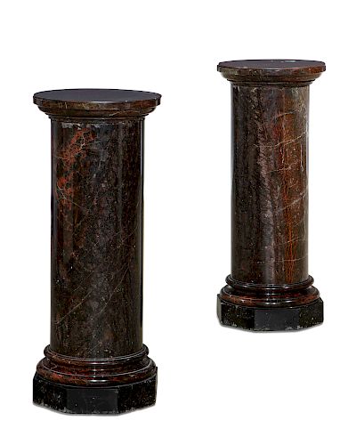 PAIR NEOCLASSICAL STYLE MARMO