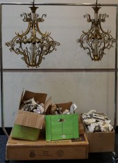 PAIR NEOCLASSICAL STYLE ORMOLU
