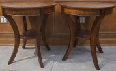 PAIR NEOCLASSICAL STYLE PARQUE