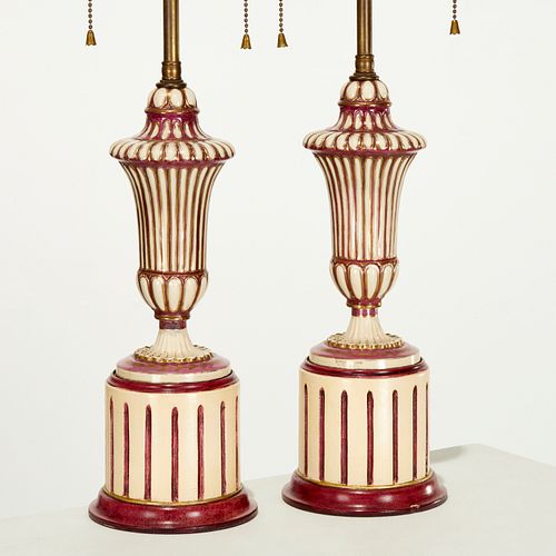 PAIR NEOCLASSICAL STYLE TABLE