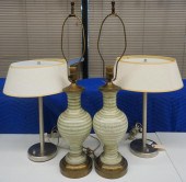 PAIR NESSEN LIGHTING BRUSHED S