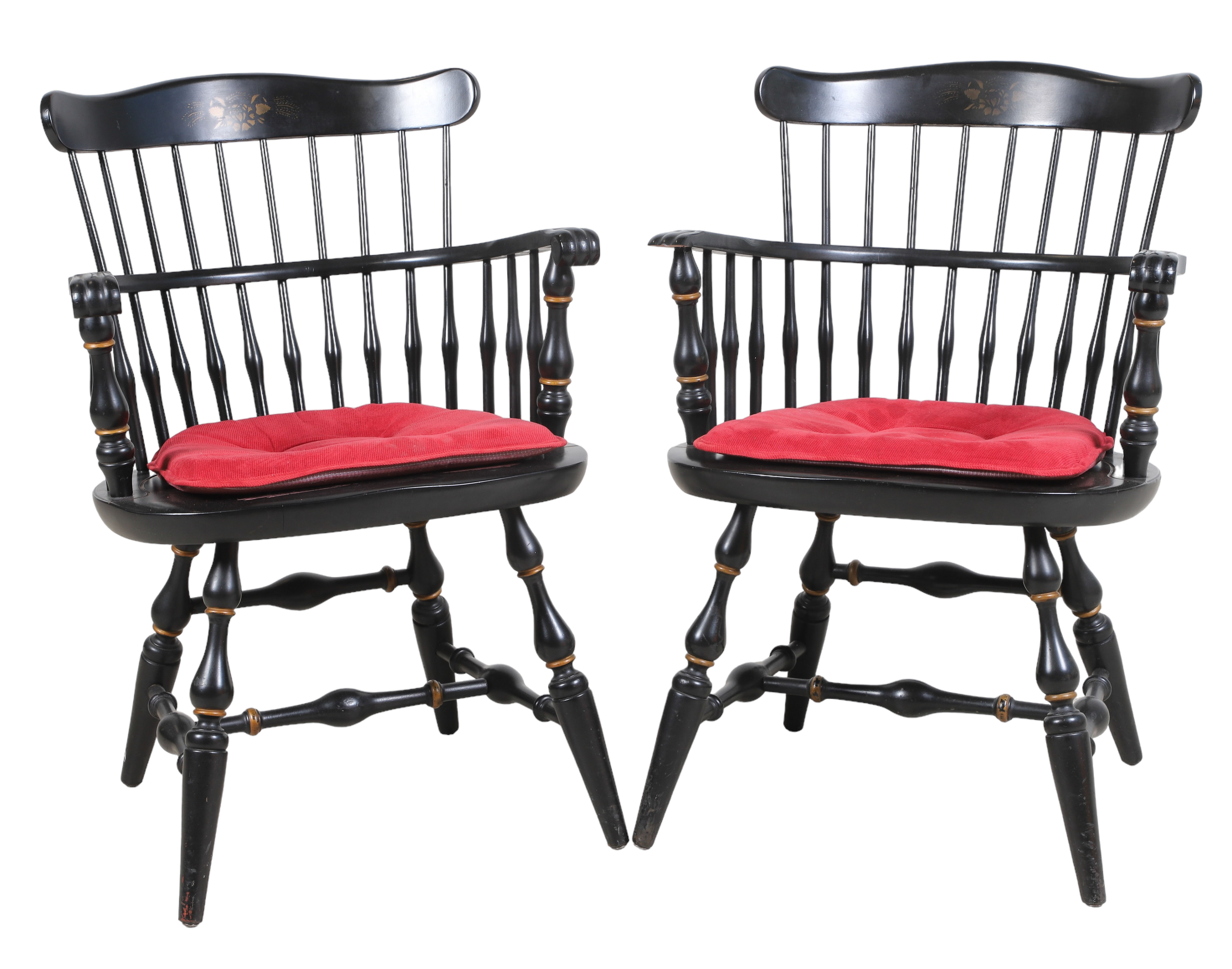 Pair Nichols and Stone Co Windsor