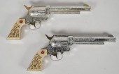 PAIR NICHOLS VINTAGE TOY CAP G