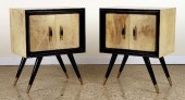 PAIR NIGHT STANDS MANNER OF RO