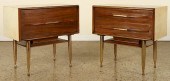 PAIR NIGHT STANDS MANNER OF RO