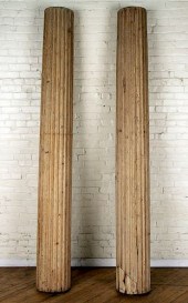 PAIR NINETEENTH CENTURY PINE F