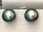 PAIR OF 13.2MM SOUTH SEA TAHIT