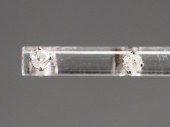 PAIR OF 14-KARAT WHITE-GOLD AN