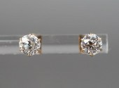 PAIR OF 14-KARAT YELLOW-GOLD A
