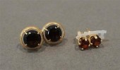 PAIR OF 14-KARAT YELLOW-GOLD A