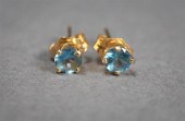 PAIR OF 14-KARAT YELLOW-GOLD A