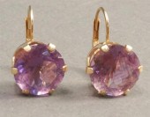 PAIR OF 14-KARAT YELLOW-GOLD A